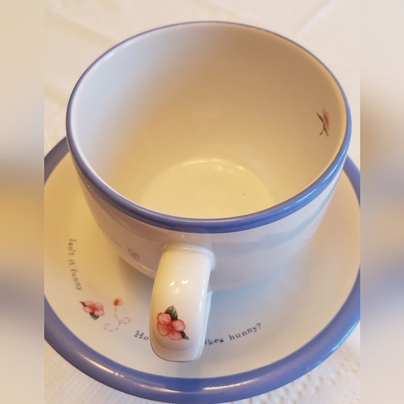 Disney Simply Pooh WinnieThe Pooh  Large Cup Mug Saucer Set - Picture 5 of 12